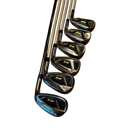 Taylormade M2 Iron Set 5-PW - Graphite Shafts Light Weight Easy To Hit Free P&P
