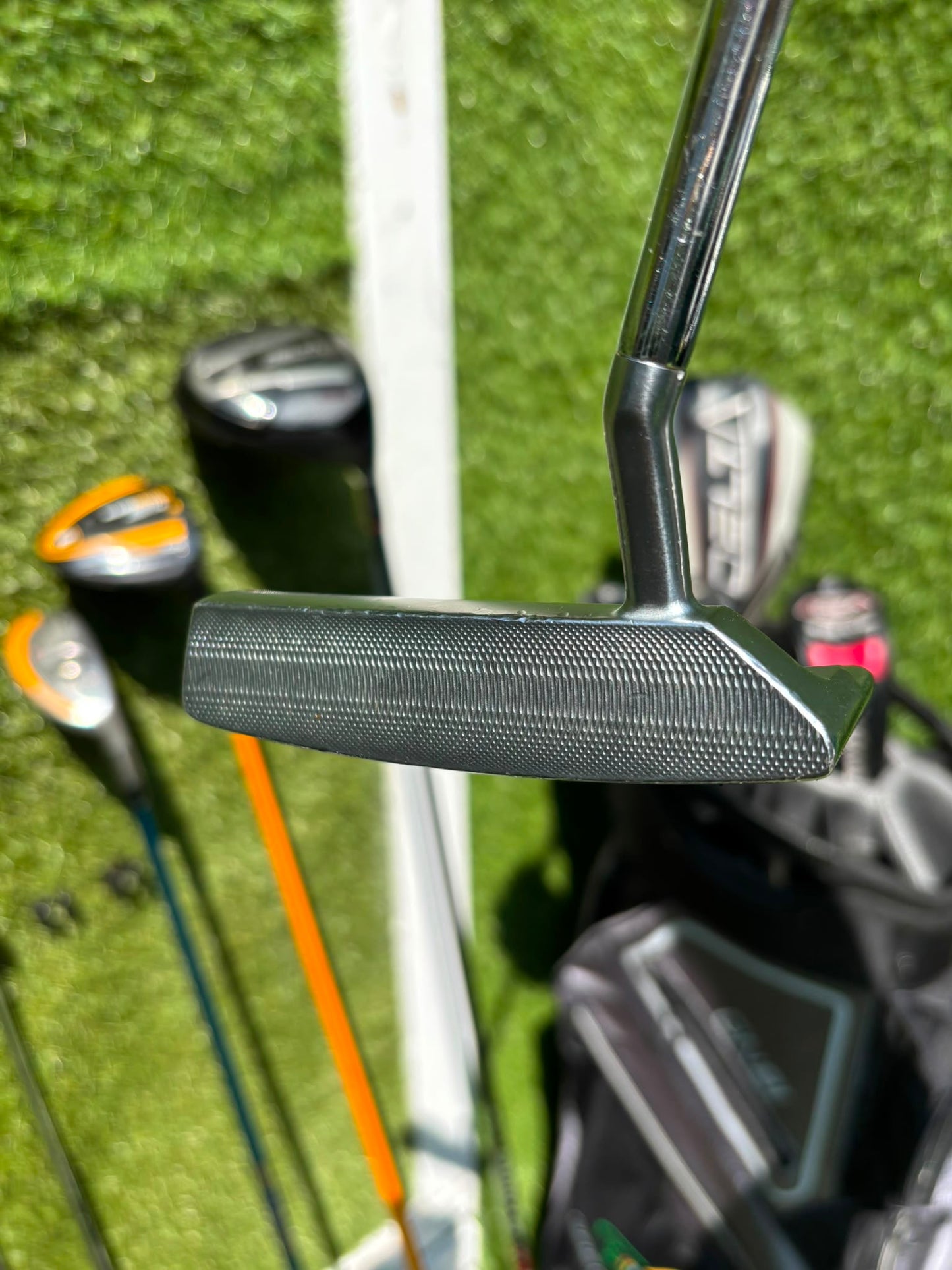 Benross Delta X Irons, Delta Driver, Adams Idea Pro Hybrid, Mizuno M-Craft IV, Vokey SM6 & Greg Norman Cart Bag