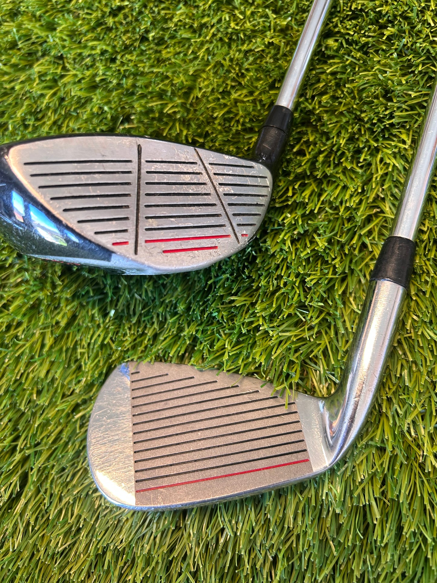 Memphis 4000iL Complete Golf Irons set 3-PW & SW + 3 wood & 5 Wood Oversize Heads Reg Flex RH