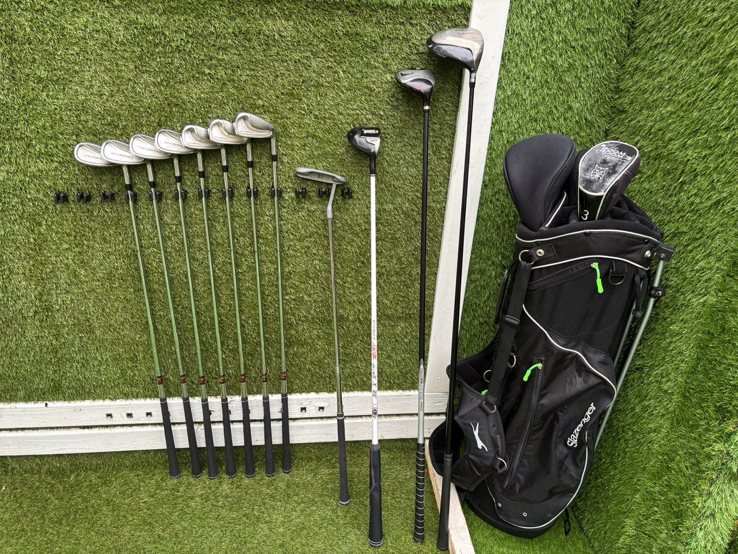 Hippo Hybrid 5–SW Iron Set + Wilson Deep Red II & Stand Bag – 11 Clubs