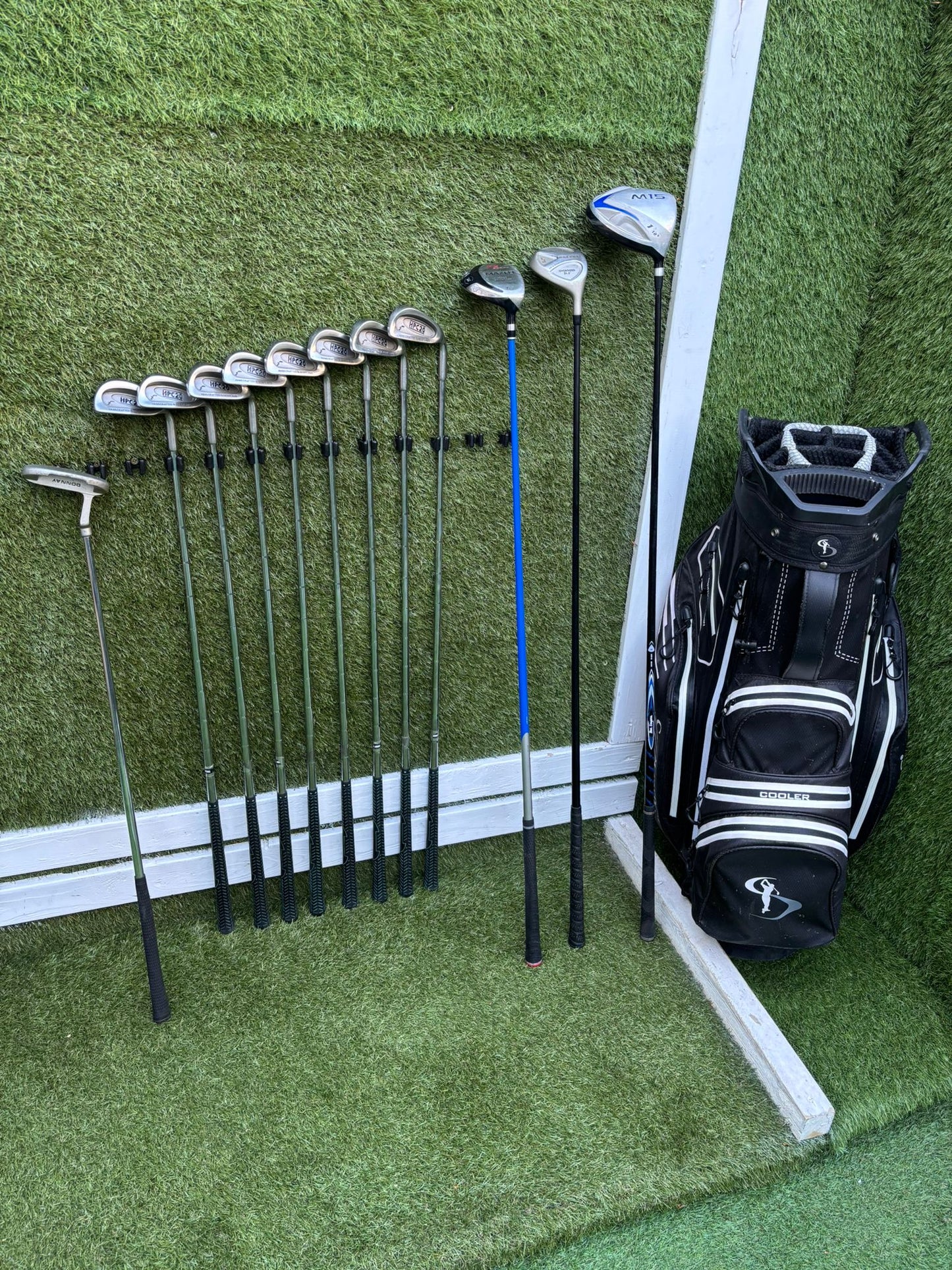 Howson HPC20 Irons (4–SW) + Ben Sayers M15 Driver & Stromberg Waterproof Bag