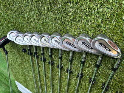 Wilson Matrix Irons 3-SW, Callaway Great Big Bertha Driver, Hybrid & Brand New Stand Bag