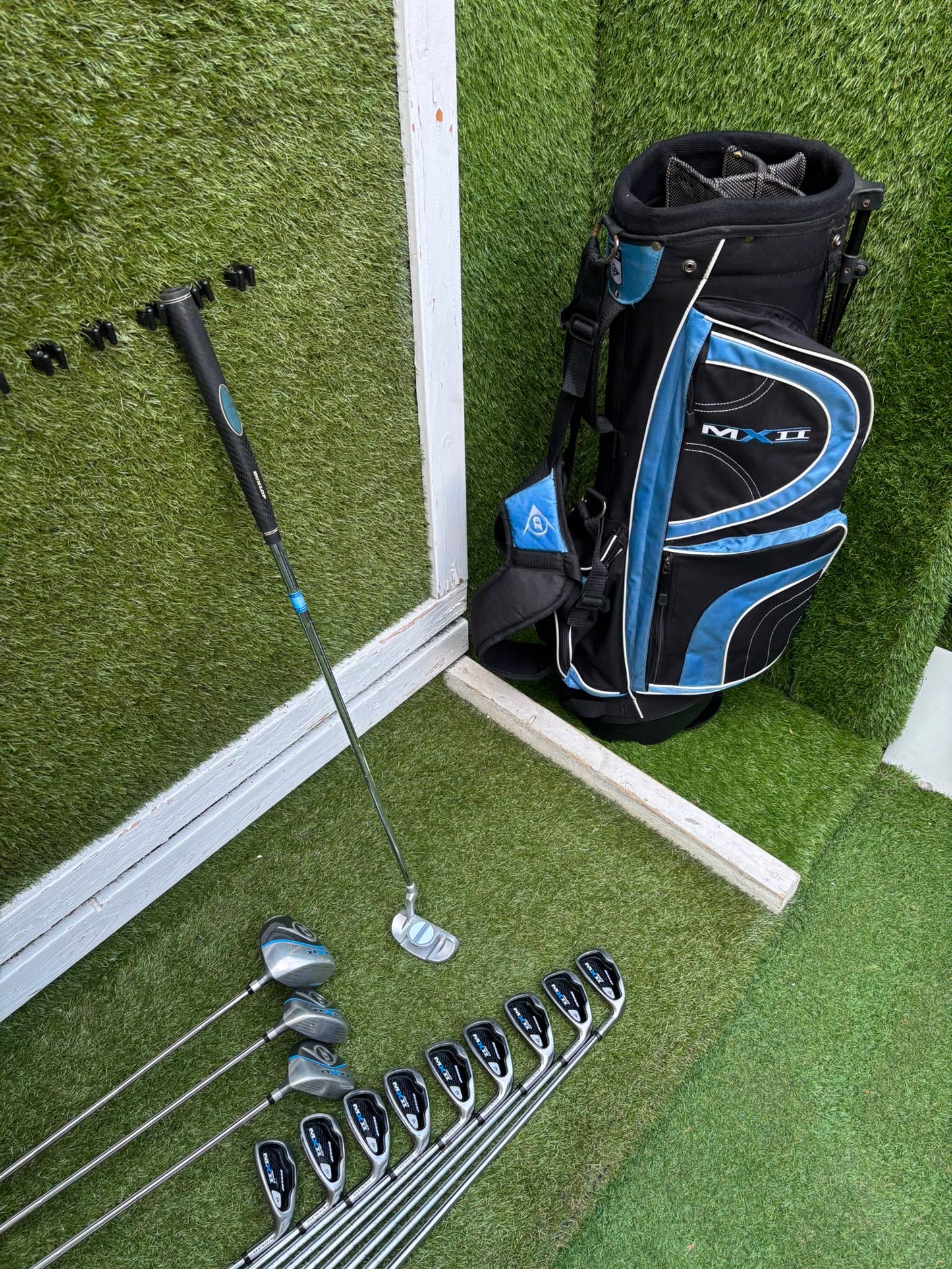 Complete Matching Dunlop MX II Golf Package Set with Stand Bag Free Delivery