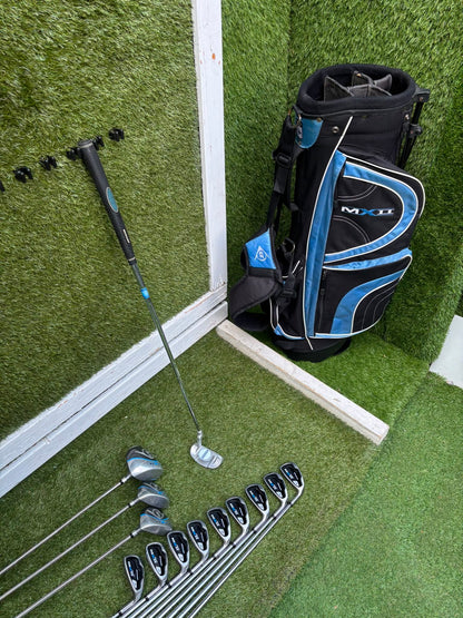 Complete Matching Dunlop MX II Golf Package Set with Stand Bag Free Delivery