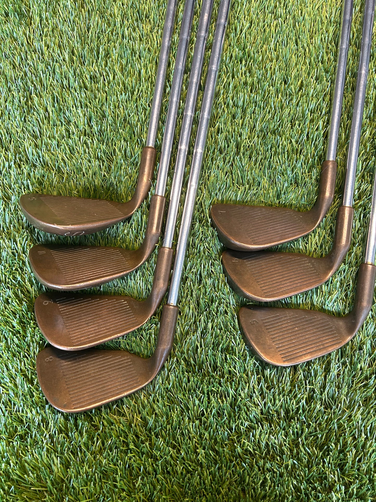 Ping Eye 2 Iron set 5-PW&SW Green Dot Steel Regular Flex New Nexgen Grips - RH