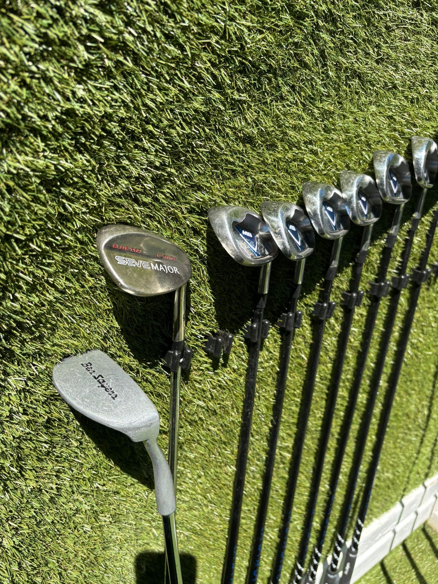 Ben Sayers M7 Golf Set with Matching Woods, Hybrid & Ben Sayers Bag