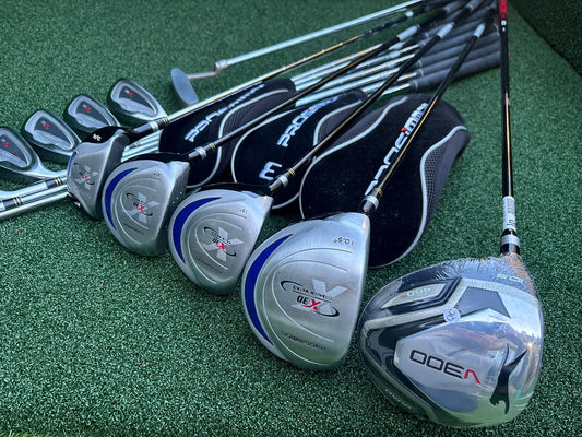 Prosimmon X30 Complete Golf Set – Matching 5–SW Irons, Woods, Hybrid & Driver with additional New Driver Left Handed