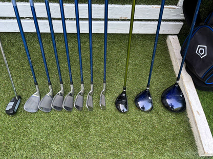 Dunlop DDH SB-21 Golf Set with Benross Hybrid & Stand Bag - Free DPD Delivery