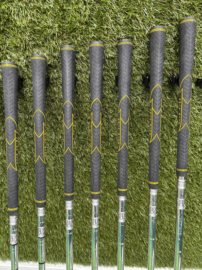 Nicklaus Linear Dynamics Golf Set with Snake Eyes Maraging Steel Driver, Matching Woods & Stand Bag