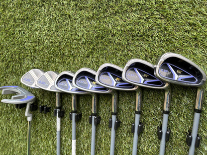 Ladies Golden Bear LD 5.0 Full Golf Set (6–PW + 3 Wedges + Driver + Woods + Hybrid + Bag)