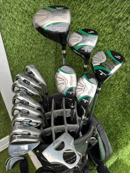 Jack Nicklaus Tour – Full Matching 14-Club Golf Set + Bag £294 + Free Delivery