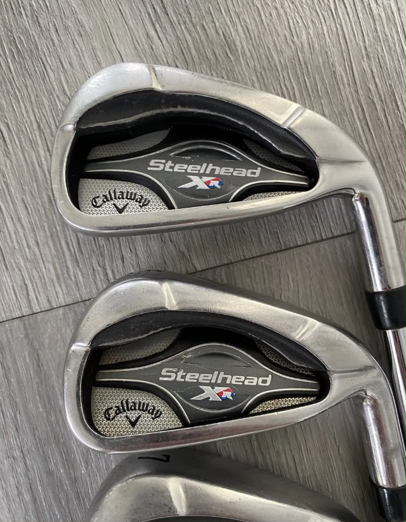 Callaway XR Steelhead XR Irons 5-PW in Good Condition RH