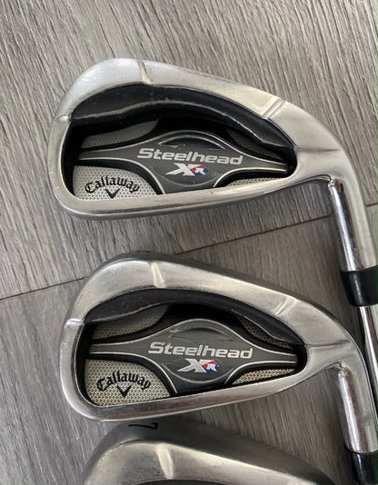 Callaway XR Steelhead XR Irons 5-PW in Good Condition RH