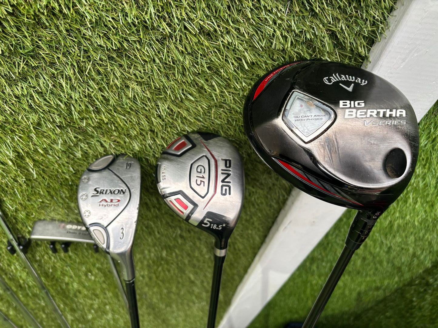 Mizuno MP-60 Forged Full Set + Callaway, Ping, Srixon & Odyssey Taylormade Bag £474.00