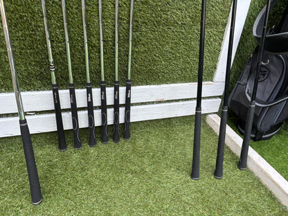 Wilson 1200 TPX Golf Set with Hybrid, Deep Red Wedge & Brand New Stand Bag - Free Delivery