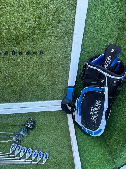 Ben Sayers M7 Golf Set with MacGregor MacTec X Driver, RAM Hybrid & John Letters Stand Bag