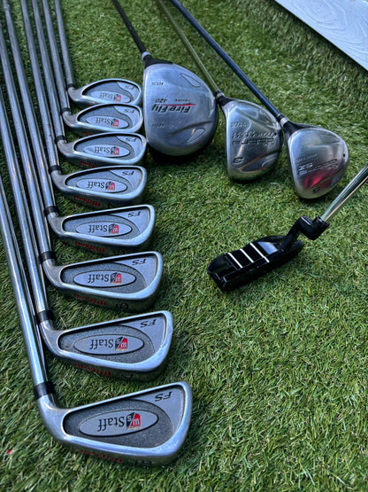 Wilson Staff FS Irons + Cobra Woods + Wilson Staff Cart Bag (12 Clubs) Just £194.00 Delivered