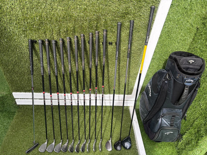 Callaway Big Bertha Complete Golf Set – 10 Graphite Irons, ERC II Driver & Callaway Bag