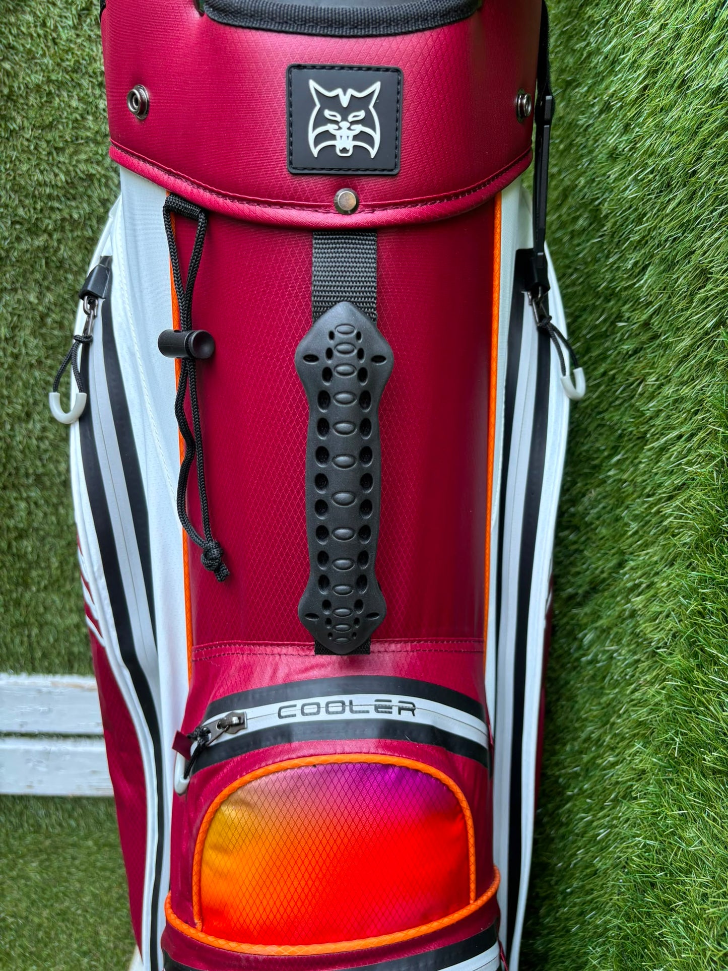 Nike Slingshot 4D Irons, Nike Driver, Cobra 4 Wood, Nike VR_S Hybrid, Odyssey Putter, New Lynx Waterproof Cart Bag