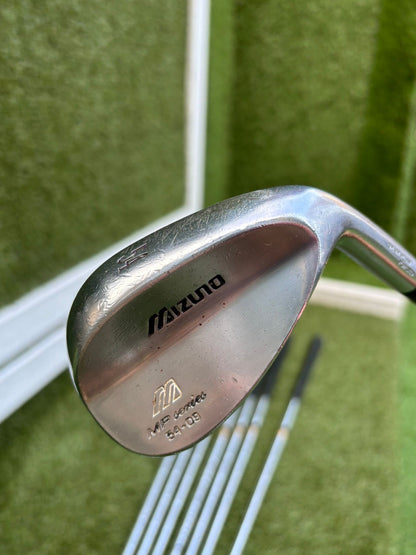 Mizuno MP Tour Proven Blade Irons (3–PW) + 54° Wedge | Dynamic Gold Shafts