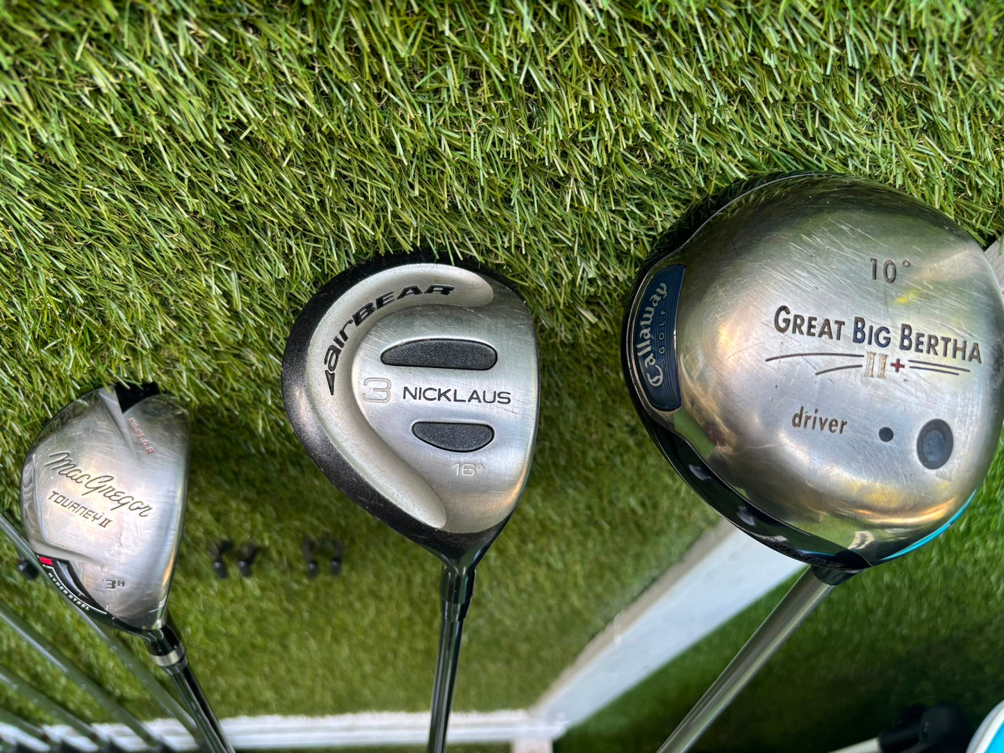 Wilson Matrix Irons 3-SW, Callaway Great Big Bertha Driver, Hybrid & Brand New Stand Bag