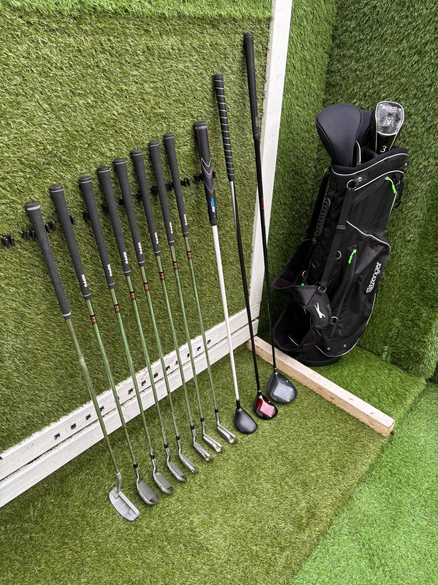 Hippo Hybrid 5–SW Iron Set + Wilson Deep Red II & Stand Bag – 11 Clubs