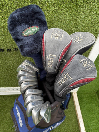 Lynx Tigress Ladies 14-Club Graphite Set + PING Cart Bag
Free P&P