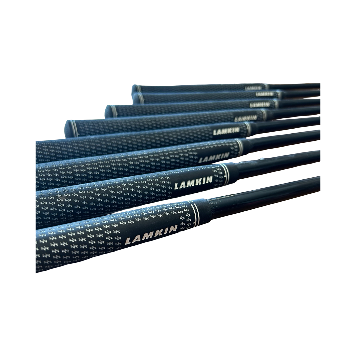 Tommy Armour Super Scot Over Size Golf Iron Set 4-PW & Sand Wedge Graphite Reg Flex New Lamkin Grips Head Covers