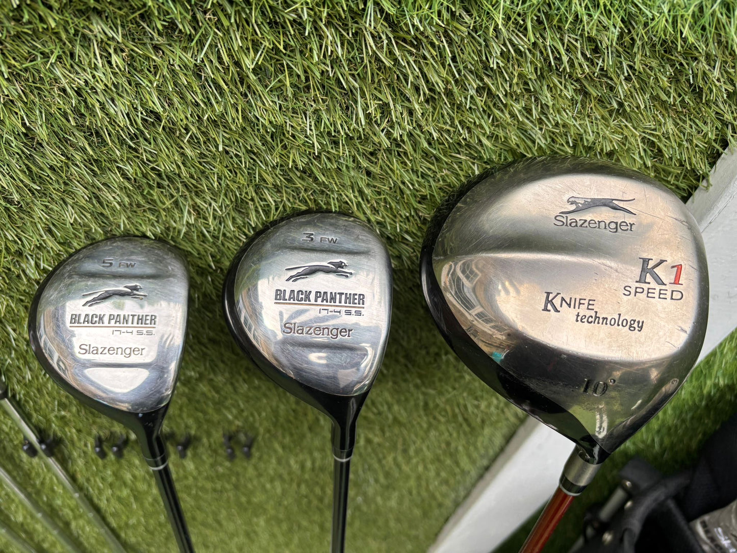 Fazer FirePower Irons 5-SW + Slazenger Woods + Waterproof Stand Bag