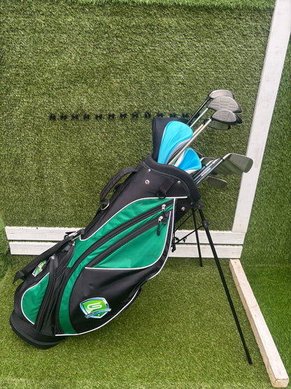 Callaway Big Bertha Woods + Wilson FatShaft Irons + Stand Bag (14 Clubs)