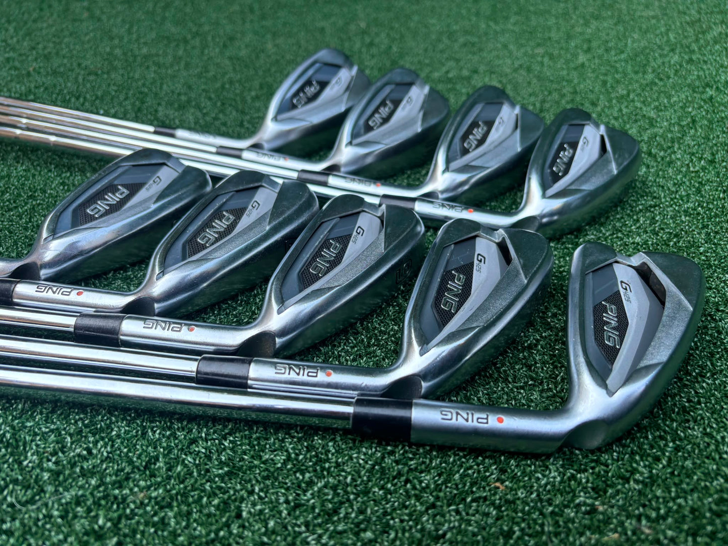 Ping G425 Rare Full 9-Club Iron Set – 4-9, PW, UW & SW + Fast Free Delivery