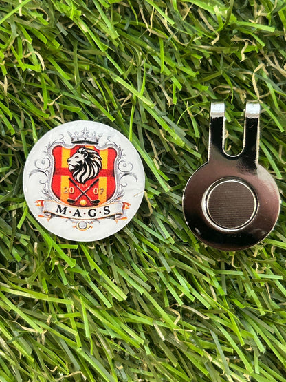 Magnetic Golf Hat Clip for Ball Markers, Strong Hold - CAN VE PERSONALISED SEE THE LAST IMAGE