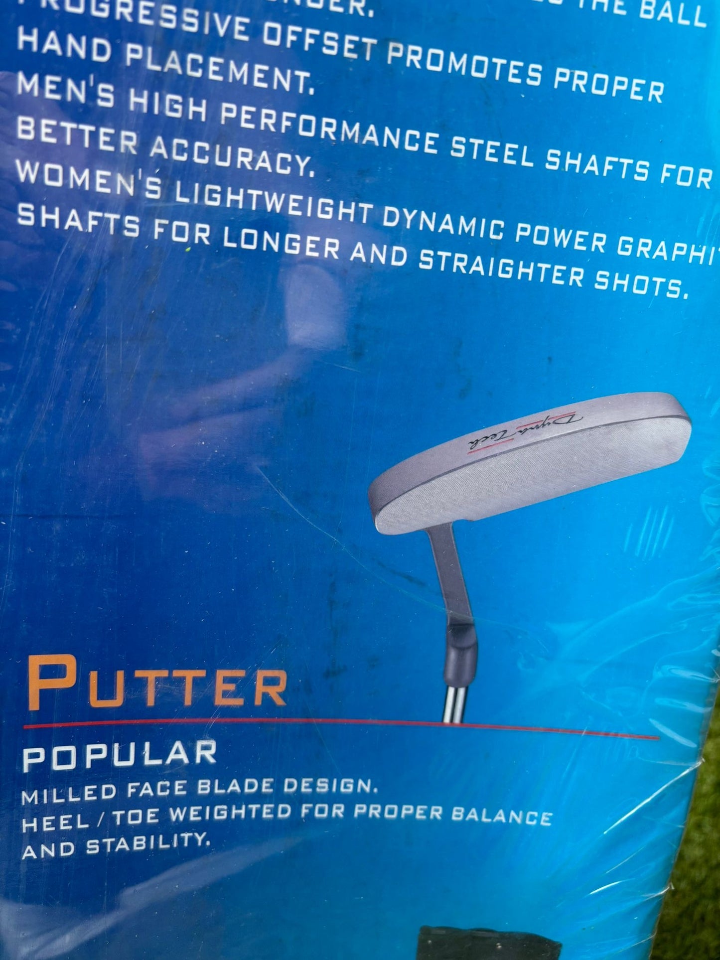 Dyna-Tech Tech Force Complete Golf Club Set 5–SW + Driver, Bag
