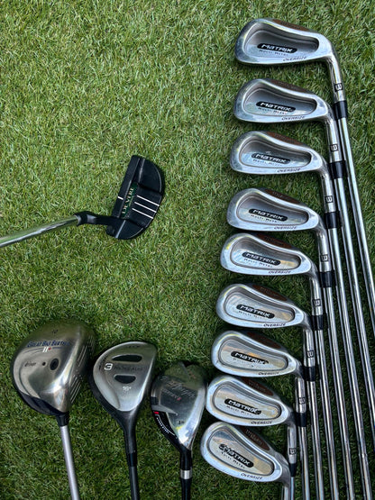 Wilson Matrix Irons 3-SW, Callaway Great Big Bertha Driver, Hybrid & Brand New Stand Bag