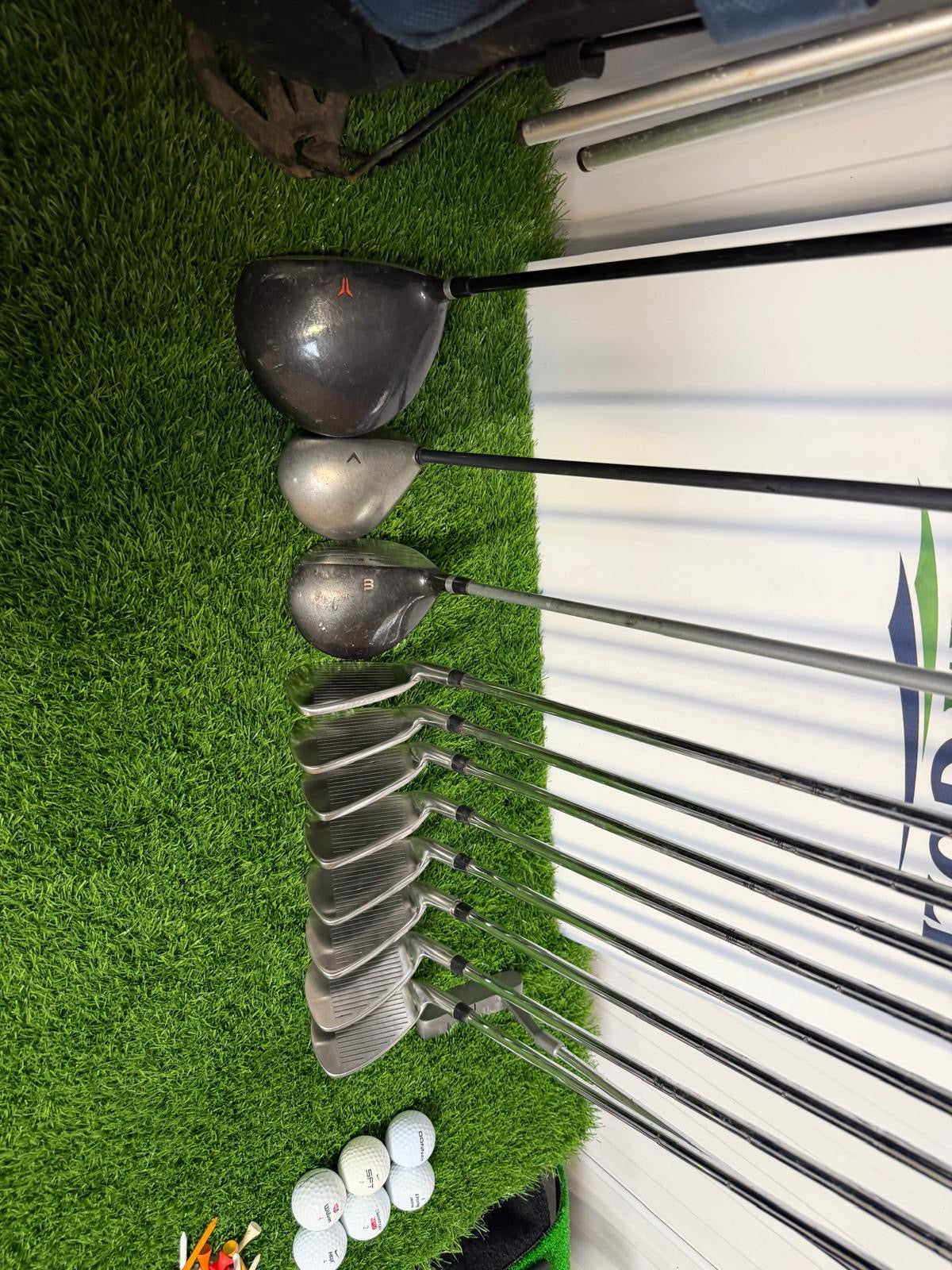Men’s Left-Handed Wilson Golf Set – Beginners to Mid Handicap Golfers. Everything you need!