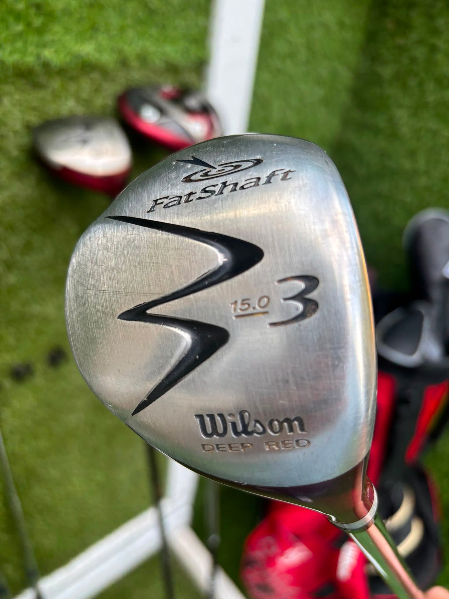 Wilson ProStaff Oversize Irons, Wilson Staff D300 Driver, Wilson Deep Red Woods & Wilson Stand Bag