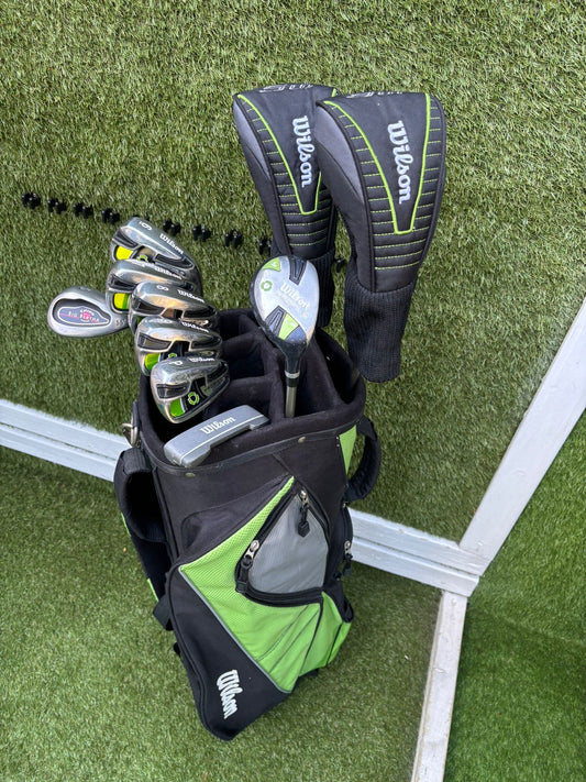 Wilson Profile 431 SS Ladies Set (6–PW) + 3 Wood, 5 Wood, 5 Hybrid & Callaway Big Bertha SW