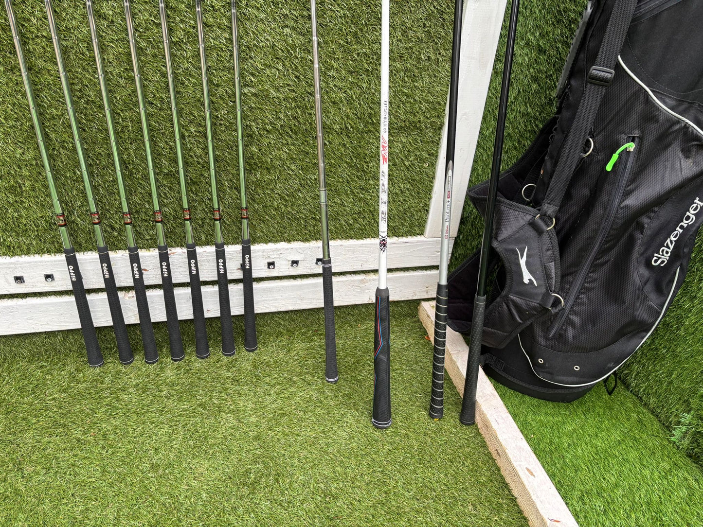 Hippo Hybrid 5–SW Iron Set + Wilson Deep Red II & Stand Bag – 11 Clubs