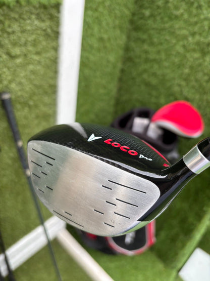RAM X Concept Graphite Irons, Cobra SS 5 Wood & Dunlop Stand Bag Golf Set