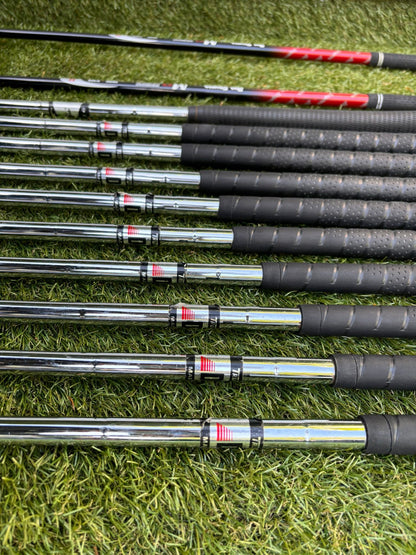 Howson DJ 200 Oversize Irons 3-SW + Ben Sayers M9 Woods & New Benross Bag
