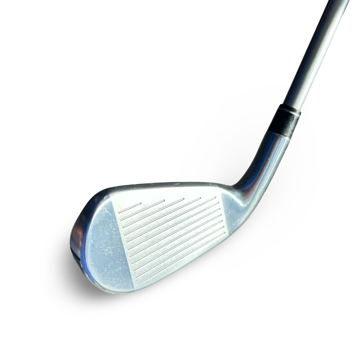 TaylorMade Stealth DHY 3 Iron 19 Degree Forged Graphite Ascent 75HY Stiff Flex Recently Fitted Grip