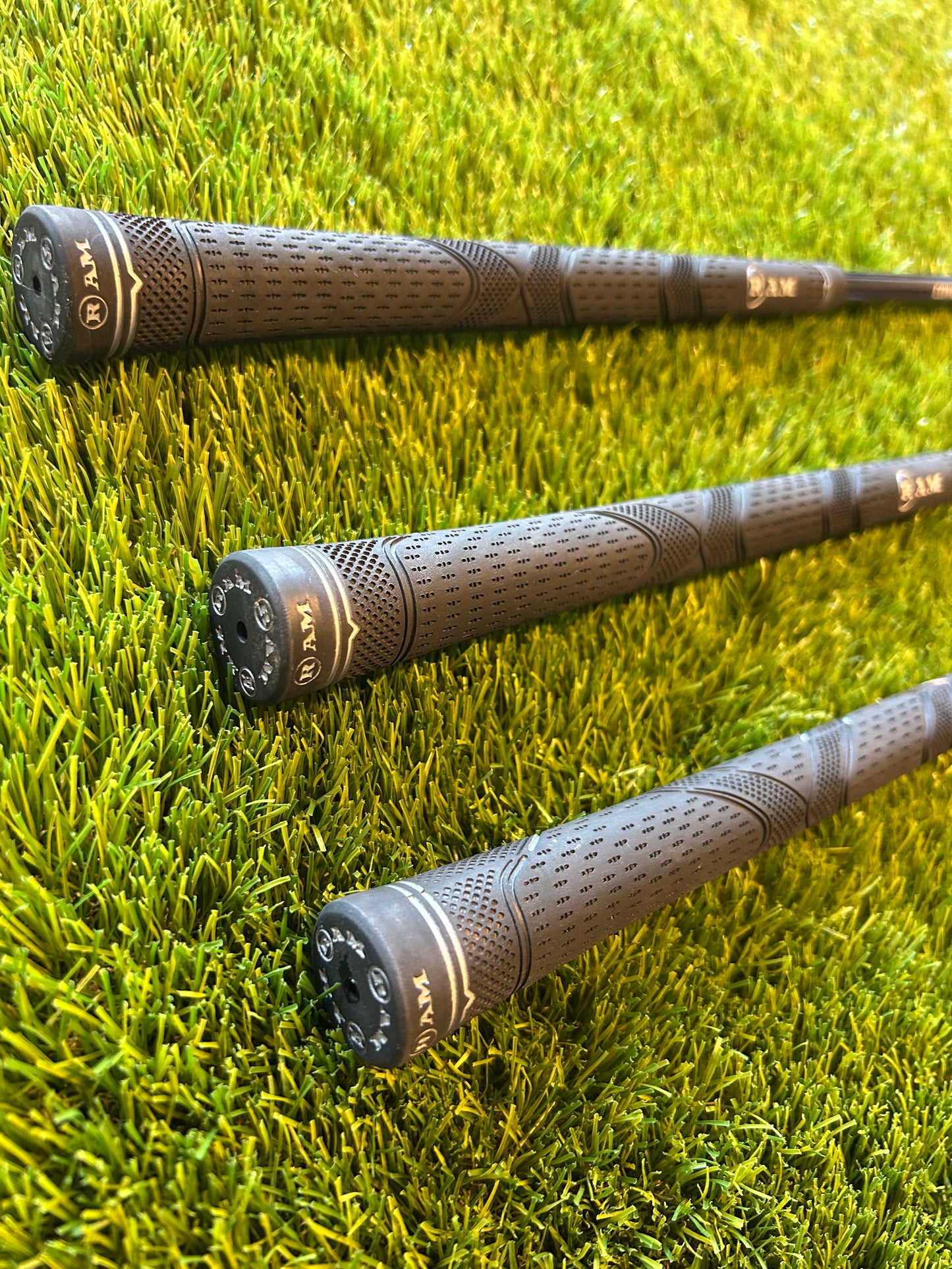 Ram Concept Wood set 3-17 degree, 5-21 degree, 7-24 degree Graphite regular flex Shaft - RH head covers included