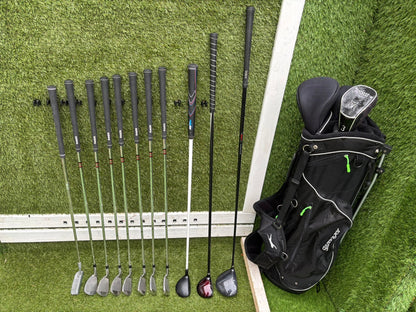 Hippo Hybrid 5–SW Iron Set + Wilson Deep Red II & Stand Bag – 11 Clubs