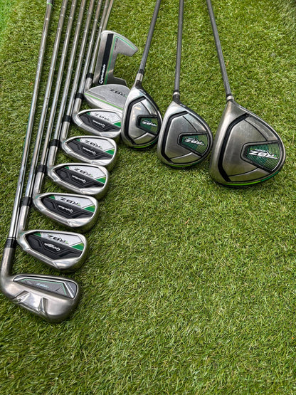 TaylorMade RBZ SpeedLite Complete Golf Set, Matching Woods, Irons & Cart Bag
