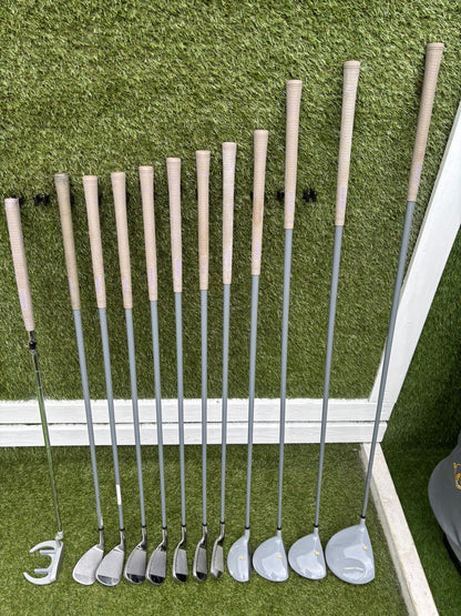 Ladies Golden Bear LD 5.0 Full Golf Set (6–PW + 3 Wedges + Driver + Woods + Hybrid + Bag)