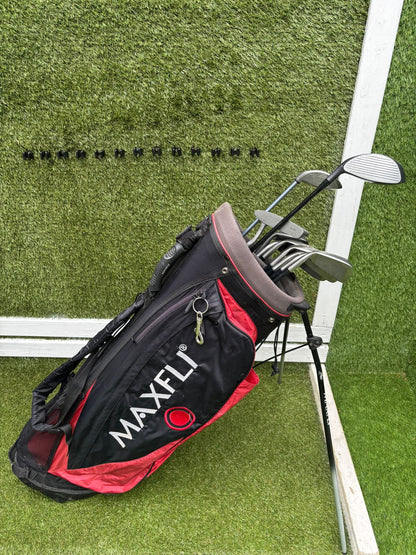 Lynx Oversize Irons + Callaway Big Bertha Heavenwood + Maxfli Stand Bag Full Set