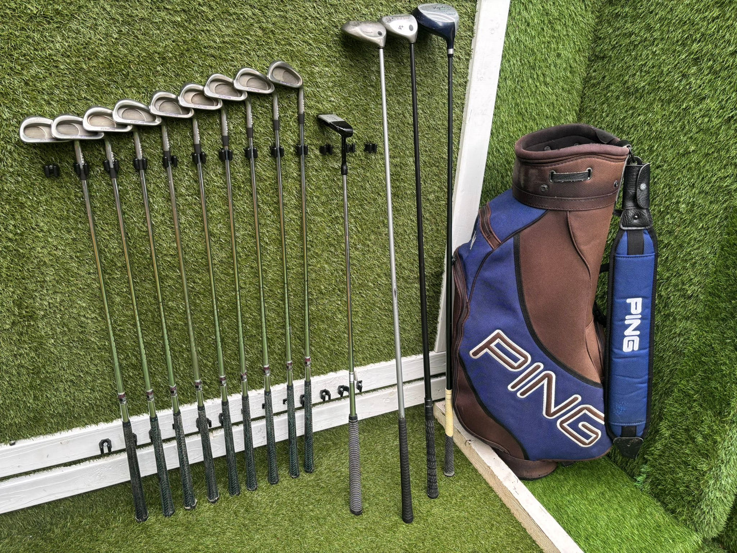 Full Golf Set – 13 Club Package Including Ping Bag And Delivery  £124.00 🎁