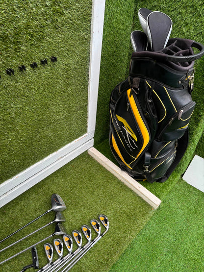 Wilson 1200 CG Golf Set with X31 Driver, RAM Hybrid & Powakaddy Cart Bag