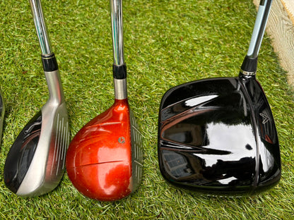 Hippo XXL Golf Set with Callaway FT-i Draw Driver, TaylorMade Rescue & Hex Stand Bag