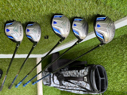 Cobra FLY-XL Complete Golf Set, Matching Woods, Hybrids, Irons & Cobra Ultralight Pro Stand Bag